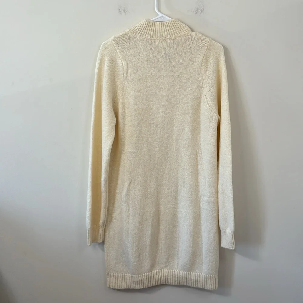 NWOT Lovers & Friends Anthea Sweater Dress Ivory Size Large - Picture 7 of 10